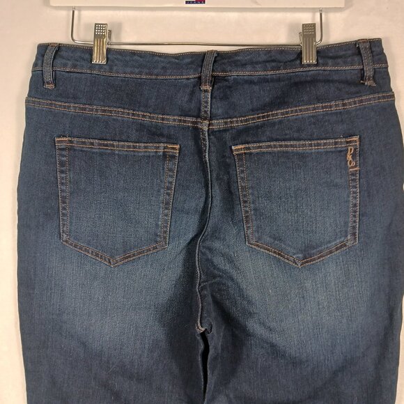 Denim & Company 14P, Denim Jeans, Straight Leg - Picture 9 of 16